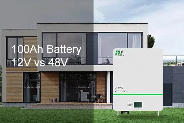 100Ah Battery Performance Difference: 12V vs 48V