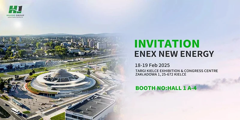 Huijue Group at the ENEX 2025 New Energy Expo in Poland